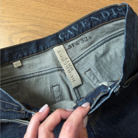 Burberry Brit Cavendish Men’s Straight Leg Jean - Size 31 x 30 - Like New - Picture 9 of 12